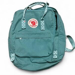 Fjallraven Kanken Mini Classic Backpack Light Green Teal